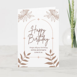 Cartão Feliz Aniversário