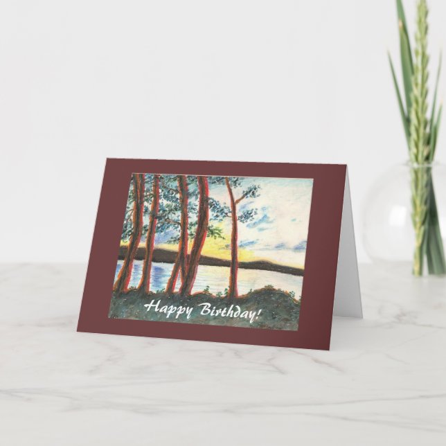 Cartão Feliz aniversario! (Frente)