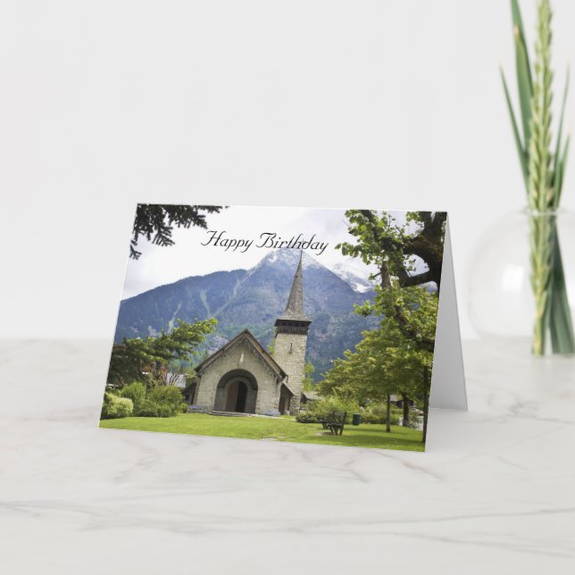 Cartão Feliz aniversário (Frente)