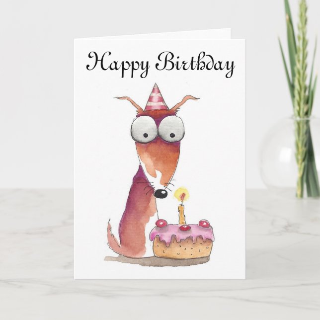 Cartão Feliz aniversario (Frente)