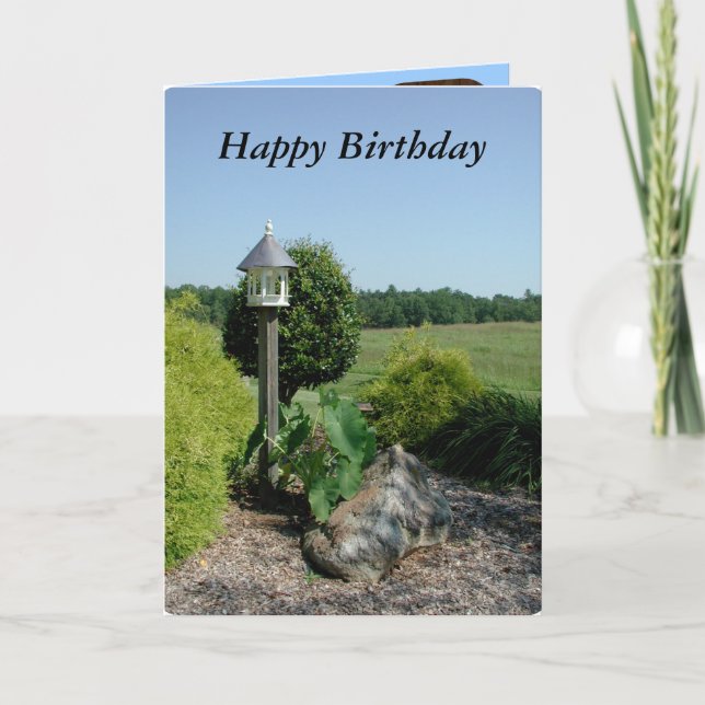 Cartão Feliz aniversário (Frente)