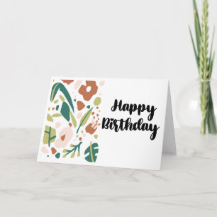 Cartão Feliz aniversário