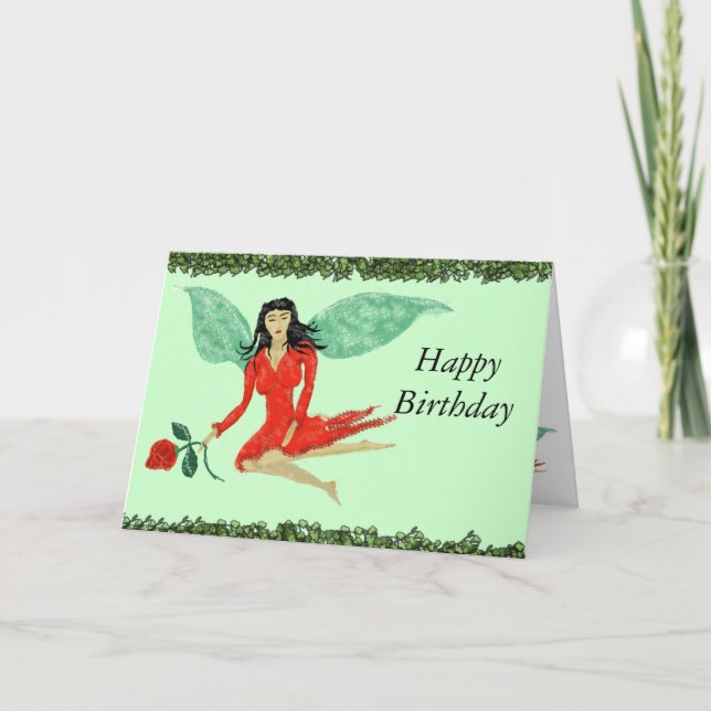 Cartão Feliz aniversário (Frente)