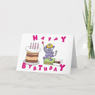 Cartão Feliz aniversario!