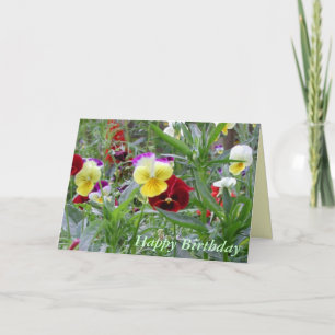 Cartão Feliz aniversário