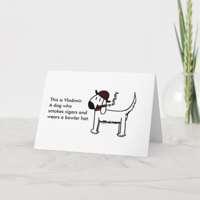 Cartão "Feliz aniversário" (Frente)