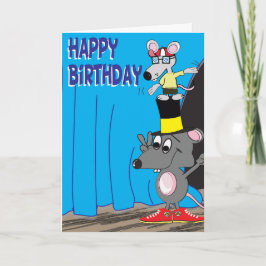 Cartão Feliz aniversário