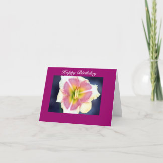 Cartão feliz aniversario