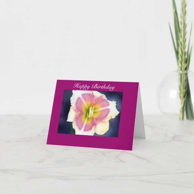 Cartão feliz aniversario (Frente)