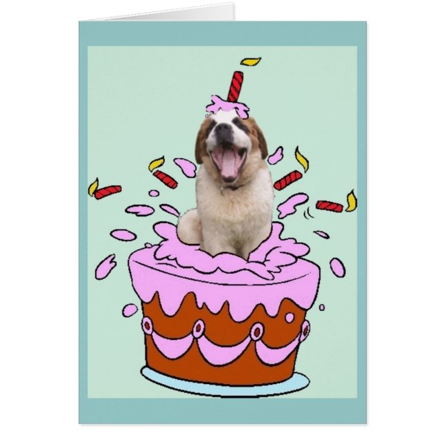 Cartão Feliz aniversario - (Frente)