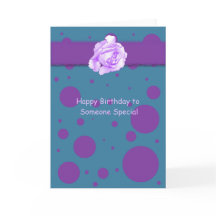 Feliz aniversario a alguém especial