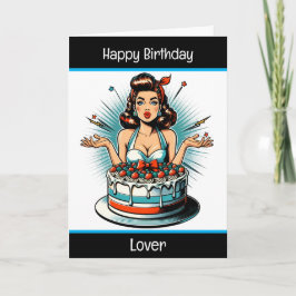 Cartão Feliz Aniversário, Aniversário para Ele