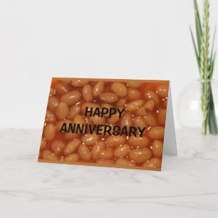 Cartão Feliz Aniversário aos Meus Feijões Humanos Favorit