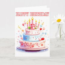 Feliz Aniversário - Aproveite o Bolo