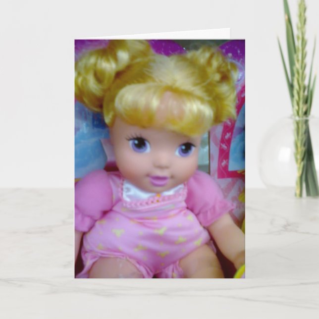 CARTÃO FELIZ ANIVERSÁRIO BABYDOLL (Frente)