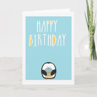 Cartão Feliz aniversario bonito