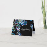 Cartão Feliz Aniversário - Bubble Soap Personalizado<br><div class="desc">Cartão de aniversário divertido para qualquer amigo,  parente ou colega de trabalho.</div>