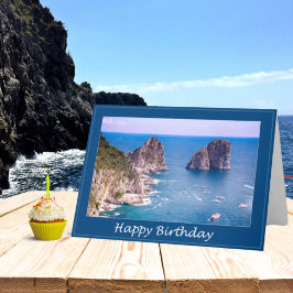 Cartão Feliz Aniversário Capri Famous Rocks Cards
