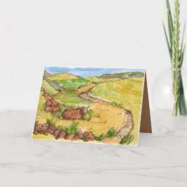 Cartão Feliz Aniversário Cara Favorita Ferraduras de Vaqu