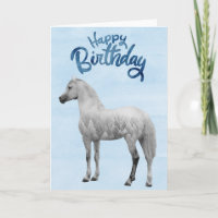 Feliz Aniversário Cavalo Branco Nevado