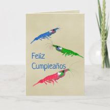 Feliz Aniversário Colorido Espanhol
