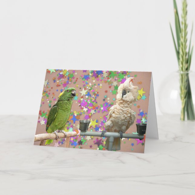 Cartão Feliz aniversario com YNA MC2 (Frente)