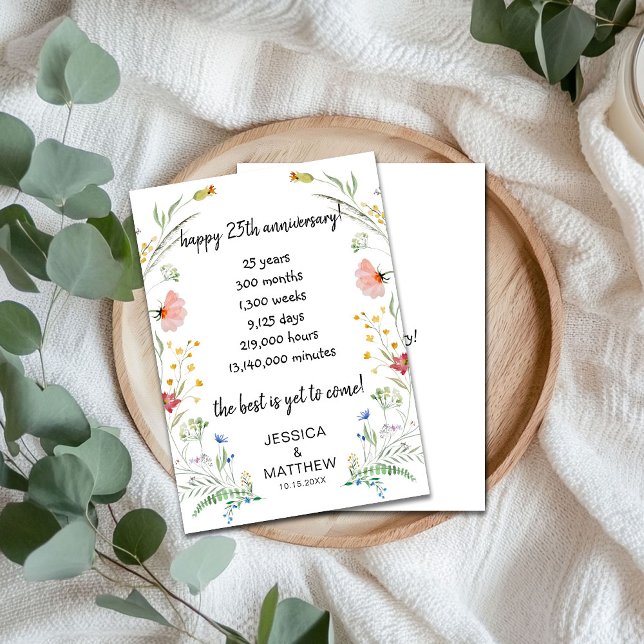 Cartão Feliz aniversário da 25, o melhor ainda está para  (Criador carregado)