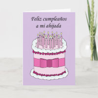 Feliz Aniversário da Padrinha Espanhola
