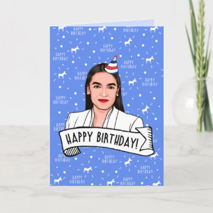 Cartão Feliz Aniversário da parte da AOC