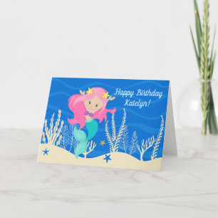 Cartão Feliz Aniversário das Crianças Personalizadas, Ser