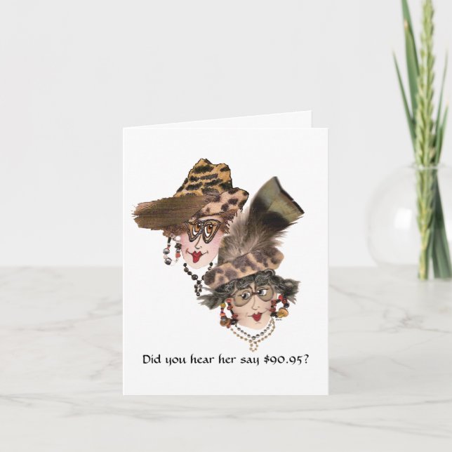 Cartão Feliz aniversário de 91 ruas para mulheres (Frente)