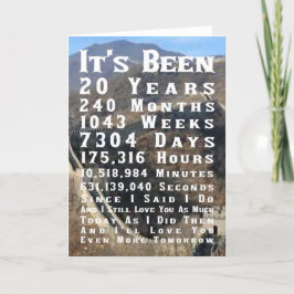 Cartão Feliz Aniversário de Casamento da China 20