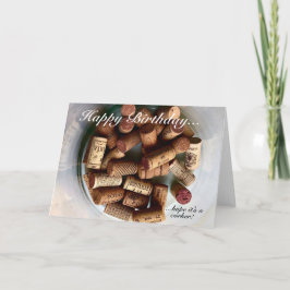 Cartão Feliz aniversário de cordas