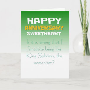 Cartão Feliz aniversário de esposa