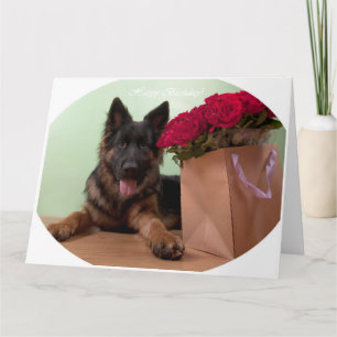 Cartão Feliz aniversário de Max