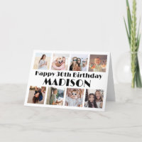 Feliz Aniversário de Qualquer Ano 8 Colagem de Fot