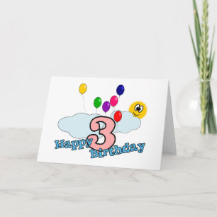 Cartão Feliz Aniversário de Saudações