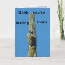 Feliz Aniversário Deseja O Sudoeste de Saguaro Cac