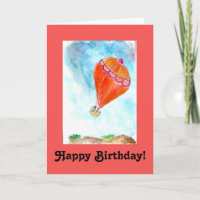 Feliz Aniversário do Balão de Ar Quente.