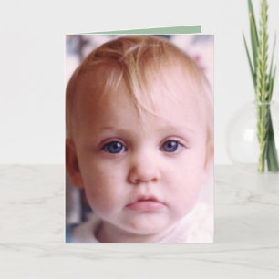 Cartão Feliz aniversário do coral especial da neta