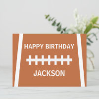 Feliz Aniversário do Jogador de Futebol Personaliz