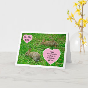 Cartão Feliz Aniversário Do Meu "Encontro Para Sempre"