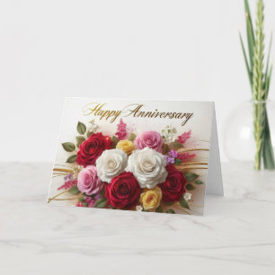 Cartão Feliz Aniversário do Meu Marido - Romântico Amor Q