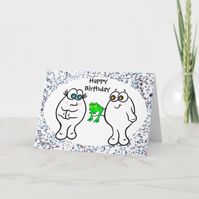 Cartão Feliz Aniversário Do Seu Irmão Favorito (Frente)