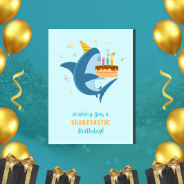 Cartão Feliz aniversário dos presentes