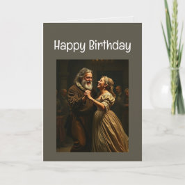 Cartão Feliz Aniversário Engraçado Bom Velho Dias