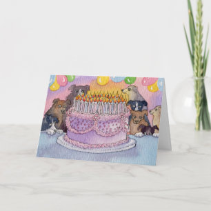 Cartão Feliz aniversário! Espero que você tenha um monte 