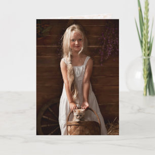 Cartão Feliz Aniversário Filha