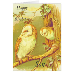 Cartão Feliz Aniversário Filho