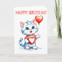Feliz Aniversário Gatinho Fofinho